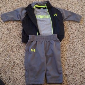 Under armour jogging suit 3 month